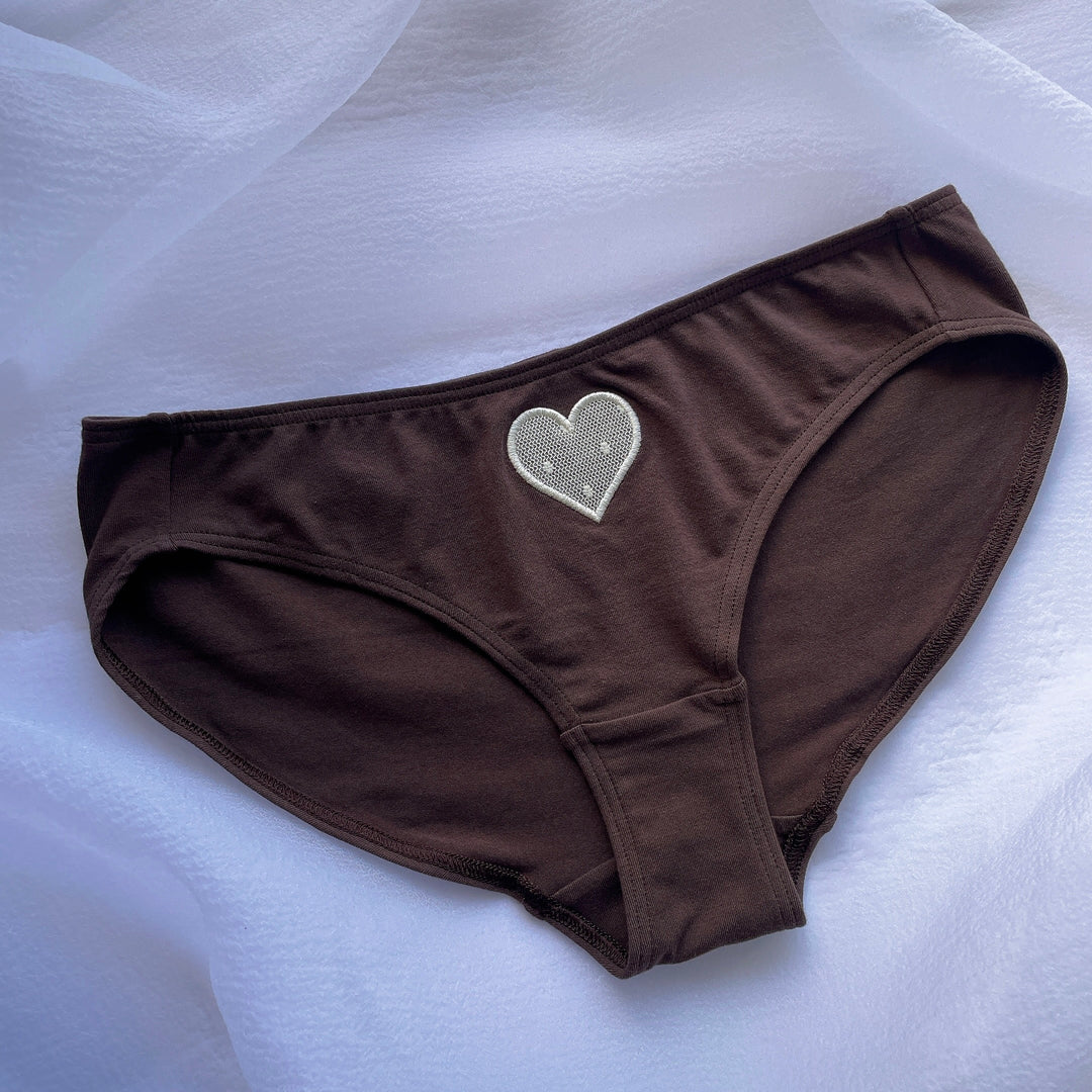 【Valentine Collection】“Amoretta”ショーツ チョコクリーム