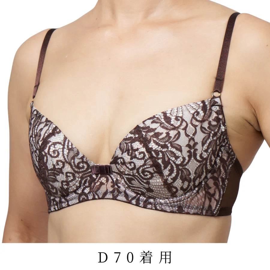 【6/24(水)-7/1(水)期間限定】"Mature"バストメイクワイヤーブラジャー＆ショーツorタンガのセット