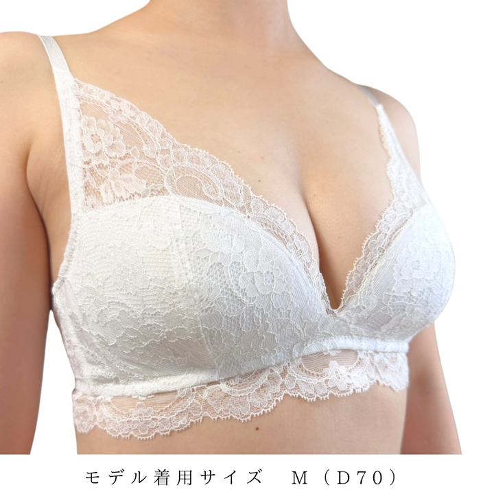 Lunaris　フルレース・ノンワイヤーブラジャー＆ショーツセット