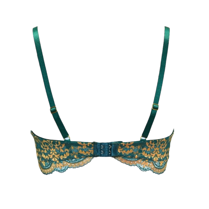 Sanctify　フルレース・ノンワイヤーブラジャー＆ショーツセット