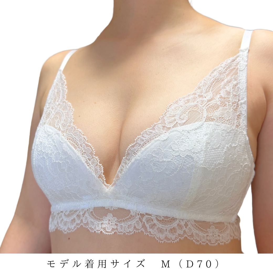 Lunaris　フルレース・ノンワイヤーブラジャー＆ショーツセット